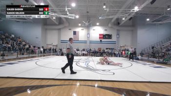 215 lbs 1st & 3rd (16 Team) - Caleb Gaskin, Camden County vs Kanon Nelson, Buford HS