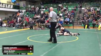 165 lbs Semifinal - Noah Blough, Madison (Madison) vs Kohen Horvath, EDISON (Milan)