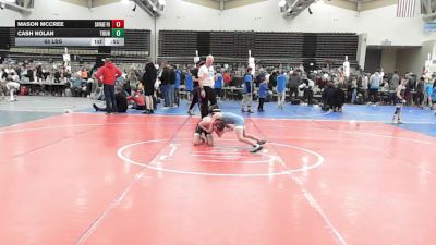 68 lbs Rr Rnd 7 - Mason McCree, SAVAGE Wrestling Academy - K3 vs Cash Nolan, Thunderstruck - K3