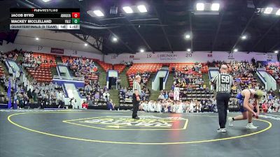 113 lbs Quarterfinals (8 Team) - Mackey McClelland, Yale HS vs Jacob Byrd, Madison HS