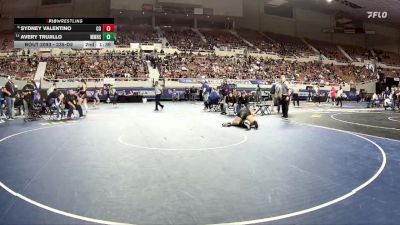 138-D2 Quarterfinal - Nevaeh Flemmons, Lee Williams High School vs Leyonna Sombrero, Page High School