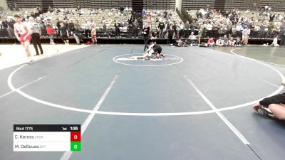 140-H lbs Round Of 16 - Connor Kerney, Cedar Grove vs Max DeSousa, Smithtown West