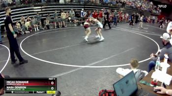 90 lbs Quarterfinals (8 Team) - Micah Donahue, Minnesota Gold vs Nash Denison, Oklahoma Elite