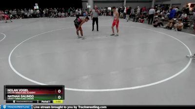 150 lbs Cons. Round 3 - Nathan Galindo, Legacy Wrestling Center vs Nolan Vogel, Callan Wrestling Academy