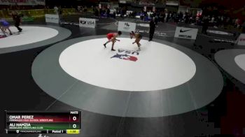 138 lbs Champ. Round 1 - Ali Hamzia, Brawlers Wrestling Club vs Omar Perez, Firebaugh High School Wrestling