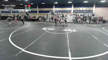 102 lbs Consi Of 8 #2 - Darius Saremi, Southwest Stallions WC vs Niko Garcia, Rebel WC