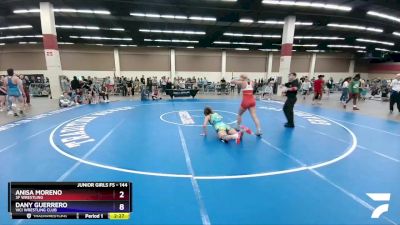 144 lbs Cons. Round 1 - Anisa Moreno, 3F Wrestling vs Dany Guerrero, Vici Wrestling Club