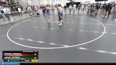 120 lbs Champ. Round 2 - Dominic Viebrock, Victory School Of Wrestling vs Miguel Astorga, Beat The Streets Chicago-Midway