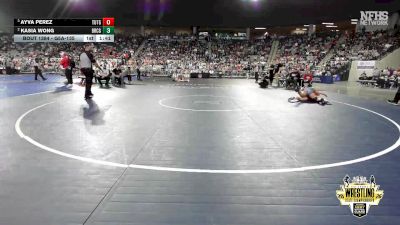 G5A-135 lbs Semifinal - Ayva Perez, TUTTLE (Girls) vs Kasia Wong, BRIDGE CREEK (Girls)