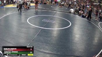 185 lbs Quarterfinal - Evelyn Vargas, Merced Bears WC vs Yaretza Jimenez, Iron Addicts