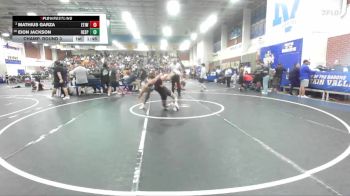 138 lbs Champ. Round 3 - Mathius Garza, Etiwanda vs Eion Jackson, Hesperia