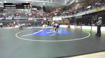 155 lbs Champ. Round 1 - Vivian Frakes, Douglass Hs vs Johnna Ebner, Phillipsburg HS