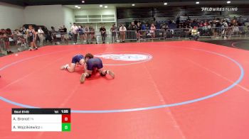 170 lbs Round Of 32 - Aidan Brenot, TN vs Abraham Wojcikiewicz, IL