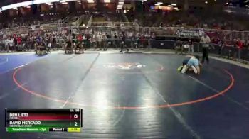 1A 195 lbs Champ. Round 1 - David Mercado, North Bay Haven vs Ben Lietz, McKeel