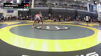 106 lbs Champ. Round 2 - Kayden Robinette, Patrick Henry vs Dajon Fields, Bowling Green