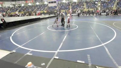 40 lbs Quarterfinal - Avianna DeLeon, Other Team vs Dawson Harrison, Colorado Outlaws