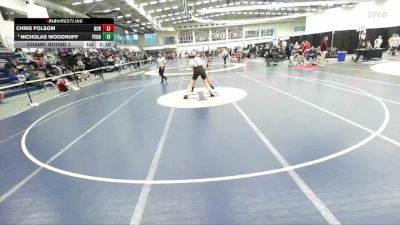 197 lbs Champ. Round 1 - Chris Folsom, Norwich vs Nicholas Woodruff, Pennsylvania College Of Technology