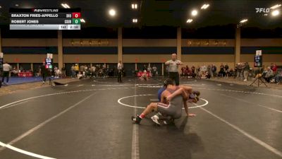 133 lbs C Of 16 #2 - Braxton Fries-Appello, Sacred Heart vs Robert Jones, Cal State Bakersfield