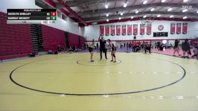 138 lbs Semis (4 Team) - Surray McNutt, Cuesta College vs Jocelyn Shelley, San Joaquin Delta College