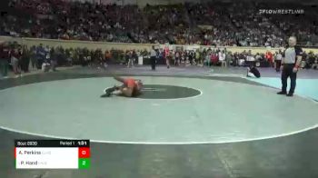 107 lbs Quarterfinal - Peyton Hand, Choctaw vs Aiyana Perkins, Coweta