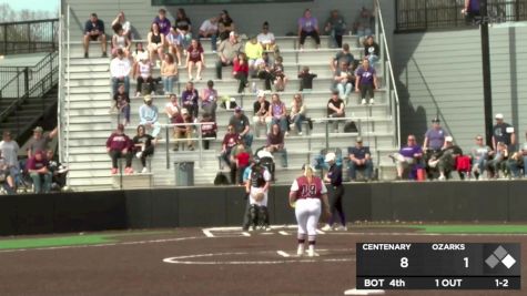 Replay: Centenary (LA) vs Ozarks (AR) | Mar 1 @ 12 PM