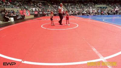 46 lbs Round Of 16 - Dakota Mendoza, MANTANONA-TC vs Liam Walton, Blue Devil Wrestling