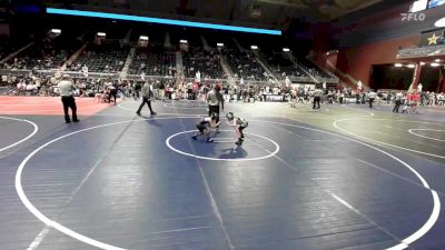 54 lbs Consi Of 8 #2 - Edgar Garcia, Colorado Outlaws vs Greyson Clarke, Wyoming Underground