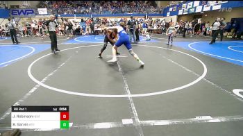 130-140 lbs Rr Rnd 1 - Jalynn Robinson, Heat vs Ben Garvin, Miami Takedown Club