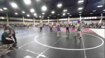 132 lbs Consi Of 8 #1 - Troy Kinlicheenie, Slivercreek Scrappers vs Logan Carter, Wildpack