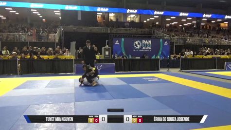 Érika De Souza Josende vs Tuyet Mia Nguyen 2025 Pan Kids Jiu-Jitsu IBJJF Championship