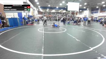 106 lbs Champ. Round 2 - Manuel Cacoilo, Gilroy vs Jake Hart, Calabasas