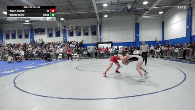 132 lbs 5th Place - Jack Alves, Bridgewater-Raynham vs Ryan Nero, Longmeadow