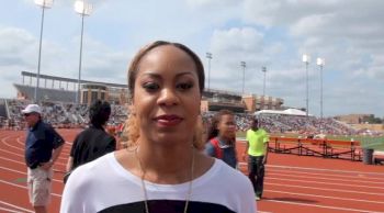 Sanya Richards-Ross loving TX Relays, looks past toe surgery and towards another stellar summer
