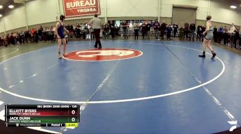 120 lbs Champ. Round 2 - Jack Dunn, Rakoczy Wrestling Club vs Elliott Byers, River City Wrestling LLC