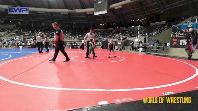 40 lbs Quarterfinal - Trey Sanders, Mat Assassins vs Atlas Fernandez, Derby