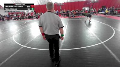 14U Boys - 155 lbs Champ. Round 1 - Brandon Wise, Iowa vs Bentley Frey, Boscobel Youth Wrestling