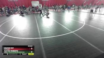 51-52 lbs Round 1 - Colton Ray, Wisconsin vs Matteo Roberts, Monona Grove/McFarland Wrestling Club