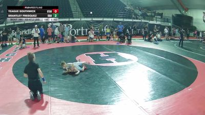 43-47.2 lbs Champ. Round 4 - Teague Southwick, Utah vs Brantley Fresquez, Idaho