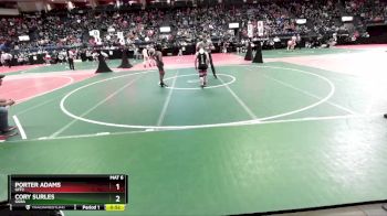 95 lbs Champ. Round 2 - Cory Surles, GGBA vs Porter Adams, GFF2