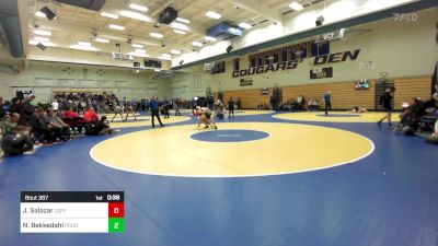 141 lbs Consi Of 16 #1 - Joseph Salazar, Jefferson (CO) vs Nico Bekkedahl, Poudre (CO)