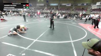 81 lbs 3rd Place - Jaegers Salcedo, Unattached vs Austin Barnes, Top Rank Hammers