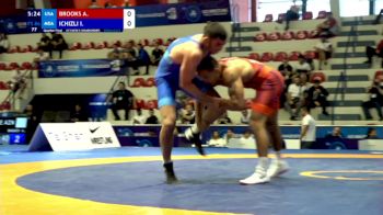 86 kg 1/4 Final - Aaron Marquel Brooks, United States vs Ivan Ichizli, Moldova