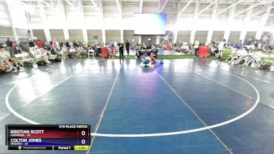 138 lbs Placement Matches (8 Team) - Kristian Scott, Louisiana vs Colton Jones, Virginia