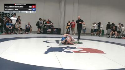 80 kg Cons. Rd Of 32 - Cameron Sommers, Franklin Wrestling Club vs Lucius Hayden, Bay Area Dragons Wrestling Center