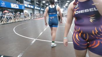 165 lbs Rr Rnd 1 - Leila Hernandez, Diesel Wrestling Academy Orange vs Brynn Shepardson, Evil Empire