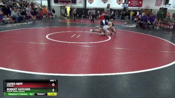 132 lbs Round 4 - Robert Hatcher, Clear Creek-Amana vs James Neff, Keokuk