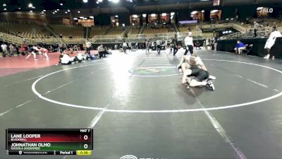 157 lbs Cons. Round 3 - Johnathan Olmo, Osceola (Kissimmee) vs Lane Looper, BLACKWELL