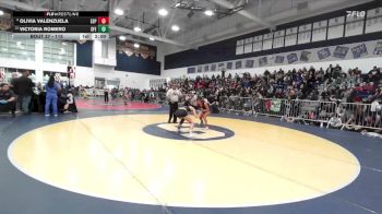 115 lbs Champ. Round 1 - Olivia Valenzuela, Esperanza vs Victoria Romero, Santa Fe