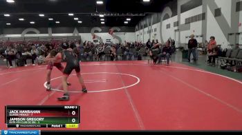 105 lbs Round 3 (8 Team) - Jack Hanrahan, Illinois Menace vs Jamison GREGORY, Elite Ath Club DZ (IN)