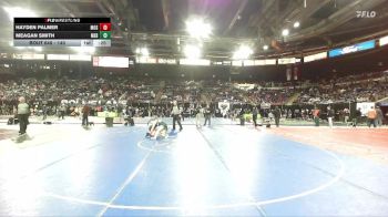 140 lbs Cons. Round 3 - Hayden Palmer, Moscow vs Meagan Smith, Meridian